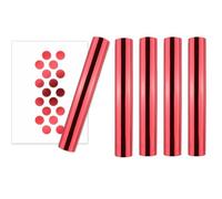 BAOFALI Lot de 5 feuilles de transfert activées par la chaleur pour stylo et stylo Rouge 5 m x 15 cm