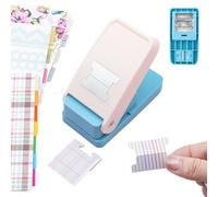 BAOFALI Perforatrice pour onglets, classeurs, calendriers, ou albums pour albums de scrapbooking, journaux indésirables, onglets de bible, journaux de décembre, inserts de planification, etc
