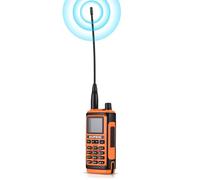 Baofeng BF 17 Two-Way Radio Walkie Talkie Talkie à Longue portée Double Groupe Double réception Émetteur-récepteur Portable avec Une réduction du Bruit Anti-interférence Forte (Orange)