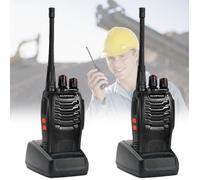 Baofeng BF-888 s 2PCS talkie walkie UHF 400-470MHZ 2 voies Radio 16CH 5W longue portee ARVA