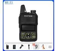 Baofeng BF-T1 Mini Walperforated Talkie Kids Woki Toki USB Chargeur UHF 400-470Mhz 1500mah 20 Canaux Enfant Cadeau Transcsec Ham Radio - Type 1PC-EURO