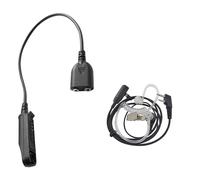 BAOFENG Câble adaptateur convertisseur UV-9G pour casque vers prise K 2 broches UV-9R Pro Cord connecteur GMRS-9R haut-parleur micros PTT épaule microphone BF-F8HP accessoires écouteur câble audio