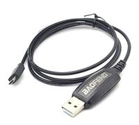 Baofeng Câble de programmation d'origine pour émetteur-récepteur portable Ham FM CB BF-T1 UH F400-470 20 canaux