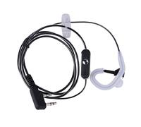 BAOFENG KENWOOD ? écouteurs filaires pour restaurant, casque de sport, 2 broches, PTT MIC, pour BAOFENG KENWOOD, Retevis HYT Radio, 1.2m
