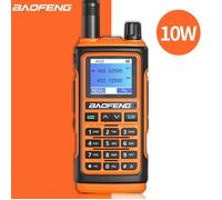 Baofeng UV-17 10W Talkie-walkie Portable avec LED 1.7"" Type C Recharge FM radio VHF/UHF double bande IPX54 portée 5-15 km