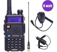 Baofeng UV-5R 8W puissance élevée puissant talkie-walkie radio bidirectionnelle 8 watts cb radio portable 10 km longue portée baofen