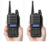 Baofeng UV-9R Plus talkie-walkie, étanche selon IP67, communication à longue distance , 2 Baofeng UV9R PLUS