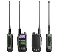 Baofeng UV16Pro V2 50KM CB Jambon Radio Station Deux Voies Amateur VHF Puissant 10Watts UV16 Talkie Walkie Radios de Chasse - Type green-Usb plug