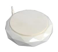 BaoFufc Air Stone Disc Bubble Diffuseur à bulles avec ventouse et pour culture hydroponique d'aquarium Blanc