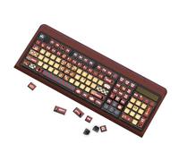 BaoFufc ASA Touches de remplacement pour claviers 116 touches lisses et confortables