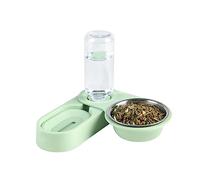 BaoFufc Bouteille d'eau de 532 ml - Distributeur d'eau automatique - Fontaine à eau pour cochon d'Inde, furet - Bouteille d'eau pour cage avec support silencieux - Mangeoires d'eau automatiques pour