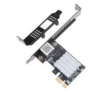 BaoFufc Carte de contrôle Gigabit Ethernet 2.5G 2500M/1000M RJ45 IO-PCE8125B-GLAN pour 98SE 2000 XP 7 8 10 Adaptateur pour Pcie USB Adaptateur pour Ordinateur Portable