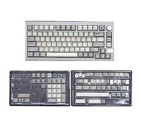 BaoFufc CherryProfile Lot de touches de rechange rétro pour claviers mécaniques 61/64/68/78/84/87/96/98/104/108