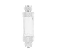 BaoFufc Clapet anti-retour pour aquarium en alliage d'aluminium - Compteur de bulles de CO2 - Système de diffuseur de réacteur - Compteur de bulles - Double