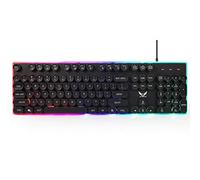 BaoFufc Clavier de jeu USB rétroéclairé pour ordinateur portable PC jeux d'ordinateur de travail matériel de jeu PC