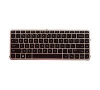 BaoFufc Clavier d'ordinateur portable américain d'origine pour ordinateurs portables 14-k022tx 14-K 14-K001TX 14-K1000 Cadre argenté sans dos US Clavier disposition