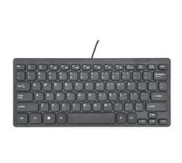 BaoFufc Clavier portable ultra fin USB étanche 104 touches pour ordinateur de bureau, ordinateur portable, clavier et souris