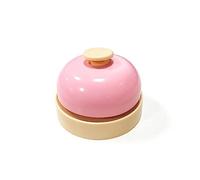 BaoFufc Cloches de dressage pour chiens et chats - Jeu de dressage parlant pour chiens - Dîner/sortir/apprentissage de la propreté - Rose