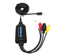 BaoFufc Convertisseur vidéo VHS vers numérique USB 2.0 VHS VCR vers convertisseur numérique prend en charge 7/8/10 vidéo grabber carte périphérique
