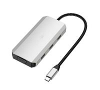 BaoFufc Convertisseurs répartiteurs USB C vers 4K - Profitez d'un visuel de qualité avec plusieurs écrans - Station d'accueil USB C 4K (1 x 60 Hz + 1 x 30 Hz) - Plusieurs écrans USB C