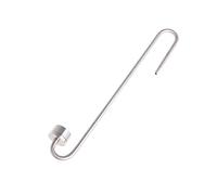 BaoFufc Diffuseur de CO2 en acier inoxydable pour aquarium planté pour aquarium, crée du CO2 riche, silencieux, facile à accrocher, thermomètre lumineux, gravier, sable, décorations, filtre, petit
