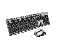 BaoFufc Ensemble clavier et souris 104 touches pour ordinateur portable, ordinateur de bureau, clavier intelligent, souris de jeu