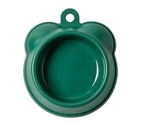 BaoFufc Grand bol pour chien avec motifs anti-renversement - Évite l'obésité - Bol puzzle antidérapant - Distributeur de nourriture pour chats d'intérieur - Vert malachite