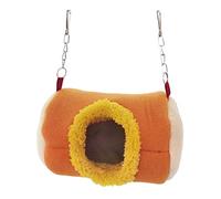 BaoFufc Hamac chaud pour petits animaux, furet, perroquet, hamster, rat, balançoire, citrouille, clolor, maison, décoration de cage, lit pour petits animaux, maison, hiver, chaud
