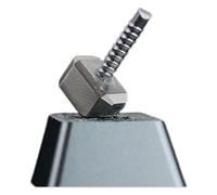 BaoFufc HolyOOPS Clavier mécanique pour clé 3D en alliage avec capuchon rétroéclairé multicolore pour Holyoops