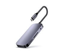 BaoFufc Hub en aluminium de type C avec USB 3.0 4K et type C, 3 ports de transfert de données multiples, répartiteur multiport d'extension de type C