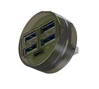 BaoFufc Hub USB 4 ports USB femelle 1 type C femelle adaptateur d'extension Hub vitesse USB diviseur pour ordinateur portable et ordinateur portable solution de charge pratique