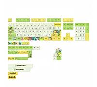 BaoFufc Keycap PBT Lot de 135 touches XDA pour clavier mécanique GK61 64 68 96