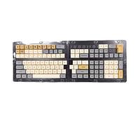 BaoFufc Keycaps XDA Profile PBT Keycaps for 61/64/68/75/87/98/104 Claviers Gamers Coder Dye-Sublimation Cute Keycaps Ergonomic Keycaps Replacement