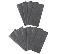 BaoFufc Lot de 10 chiffons en microfibre pour un retrait facile de la saleté, tissu en microfibre épais pour absorber l'eau du verre transparent, 30 x 30 cm
