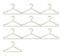 BaoFufc Lot de 10 cintres pour vêtements d'animaux de compagnie pour chien, chiot pour chat, tout-petit, petit cintre antidérapant, robuste et réutilisable