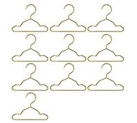 BaoFufc Lot de 10 cintres pour vêtements d'animaux de compagnie pour chien, chiot pour chat, tout-petit, petit cintre antidérapant, robuste et réutilisable