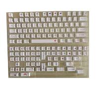 BaoFufc Lot de 134 touches colorées en PBT pour clavier mécanique MX Switches