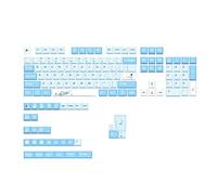 BaoFufc Lot de 136 touches en PBT - Sublimation thermique - Pour clavier mécanique - Sublimation thermique - Touches PBT - Profil XDA DYE-SUB - Touches personnalisées en anglais