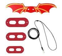 BaoFufc Lot de 3 harnais pour chien avec ailes pour reptiles et petits animaux de compagnie Costume d'Halloween Laisse avec ailes réglables