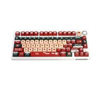 BaoFufc Lot de touches sur le thème de Noël pour améliorer l'expérience de frappe pour clavier mécanique 61, 63, 64, 68, 82, 84, 87, 96, 98, 100, 104, 108