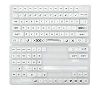BaoFufc MAProfile Lot de 121 touches PBT personnalisées pour commutateurs de clavier mécanique MAProfile GK61 64 68 96 126
