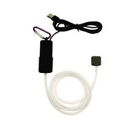 BaoFufc Mini aérateur portable USB pour aquarium hydroponique compresseur aérateur avec pierre à air en silicone Tu Fish Tank Accessoires