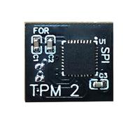 BaoFufc Module de sécurité de cryptage TPM 2.0, carte à distance, 12 broches, SPI TPM2.0, module de sécurité pour carte mère, cryptage et protection avancée des données