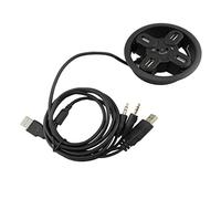 BaoFufc Ordinateur de bureau 4 ports USB 2.0 Splitter Speed Hub Convertisseur pour PC, ordinateur portable, tablette pour appareil de chargement USB 3.0 Hub USB 3.0 Hub alimenté USB 3.0 Hub 4 ports