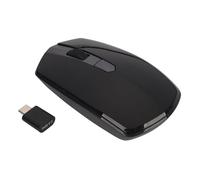 BaoFufc Souris de type C 2,4 G Adaptateur de type C Souris sans fil silencieuse 2,4 G Convient pour les appareils USB C 4 boutons Facile à utiliser Souris USB C