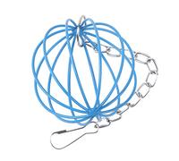 BaoFufc Sphère ronde en métal pour distribuer des exercices à suspendre pour foin, cochon d'Inde, hamster, animal domestique, jouet à suspendre pour cage