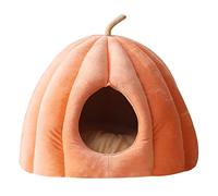 BaoFufc Tente souple pour petits chiens et chats - 35,1 x 35,1 x 35,1 cm - Auto-chauffant - Lavable en machine - Design grotte chaude - Niche chaude - Niche en forme de grotte - Maison pour petits et