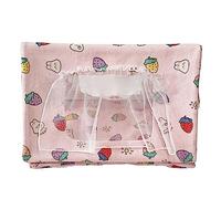 BaoFufc Tente tunnel chaude pour animal domestique - Petite cage d'angle pour hamster - Lit pour petits animaux - Jolie cachette maison pour cochons d'Inde