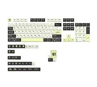 BaoFufc Touches d'animaux PBT Standard Dye Processus de sublimation 136 touches Profil 6.25U Espace pour clavier mécanique PBT Dye Sublimation Touches
