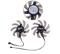BaoFufc Ventilateur de refroidissement pour carte graphique 1660 1660Ti RTX2060 RTX2070 pour Palit 2060 2 pièces GA91S2U 4 broches 12 V 0 Ga91s2u
